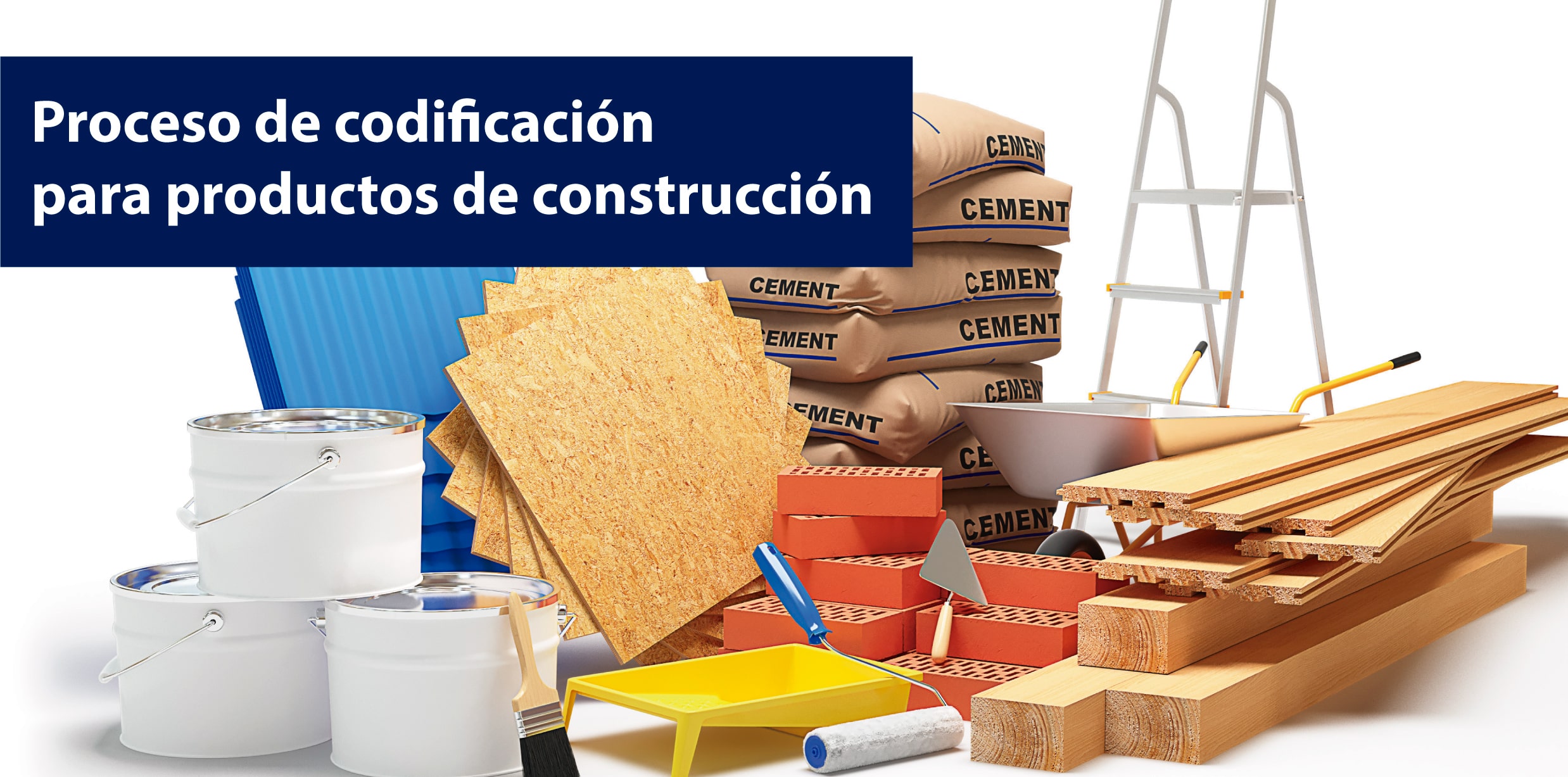 codificación para productos de construcción
